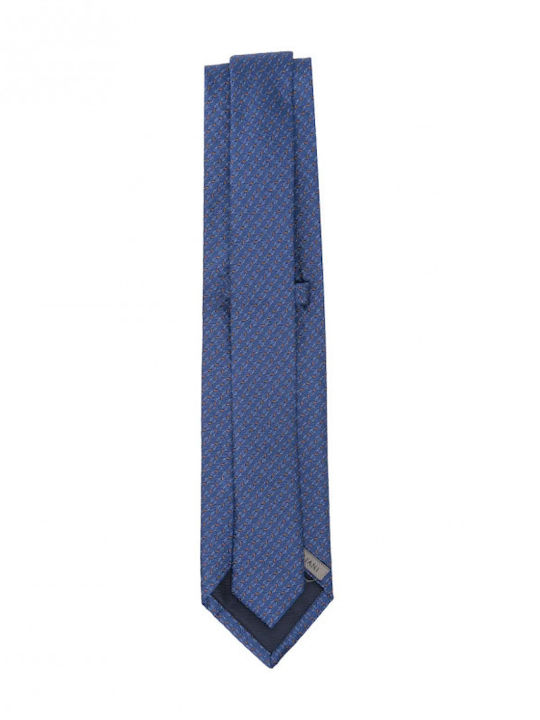 CC Collection Corneliani Ανδρική Γραβάτα Μεταξωτή σε Μπλε Χρώμα CC Collection Corneliani Ανδρική Γραβάτα Μεταξωτή σε Μπλε Χρώμα
