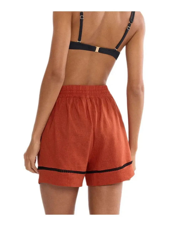 Triumph Καλοκαιρινό Γυναικείο Σορτς Πιτζάμας Haute Orange Triumph Καλοκαιρινό Γυναικείο Σορτς Πιτζάμας Haute Orange