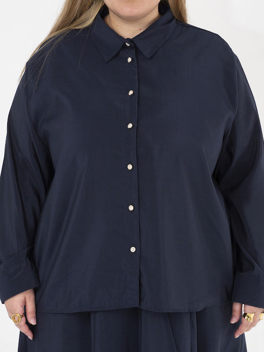 Damenrock Blau
