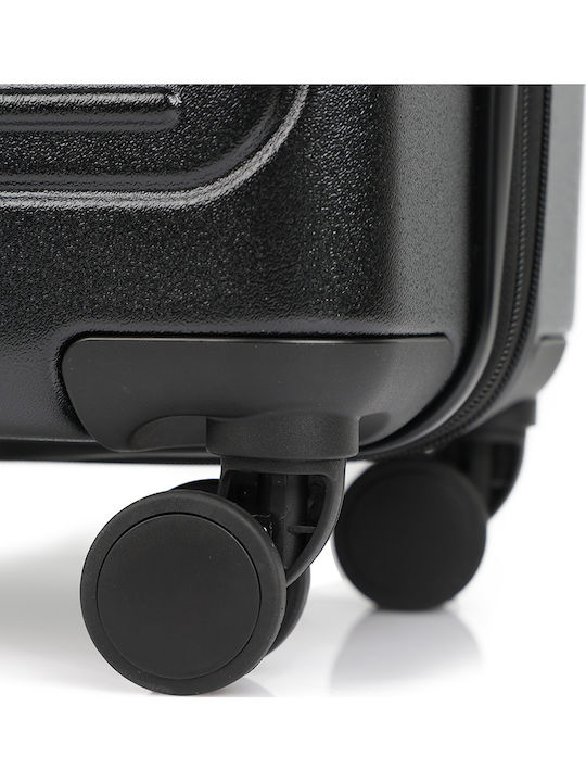 Calvin Klein Horizon Large Hard Suitcase Black with 4 Wheels