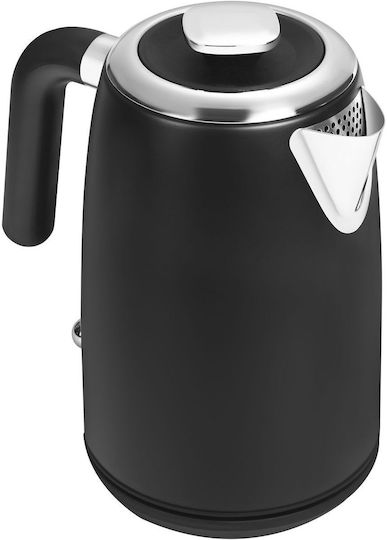 Kraft & Dele Fierbător de Apă 1L 2200W Negru