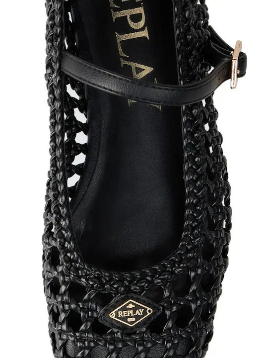 Women's Ballerina Shoes in Black Colour