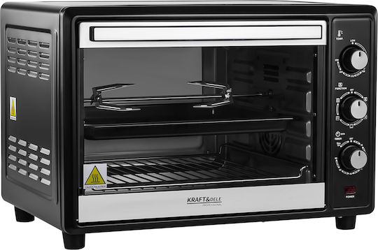 Kraft & Dele Electric Countertop Oven 45lt No Burners Hot Air