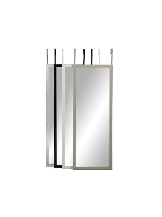 5Five Wandspiegel Asymmetrischer mit Braunen Rahmen 90x30cm