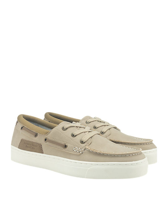 Men's Moccasins in Beige Colour