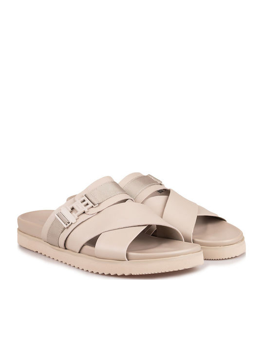 Tommy Hilfiger Men's Flip Flops Gray