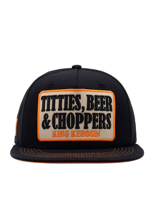King Kerosin Шапка Titties Beer & Choppers Flat Cap