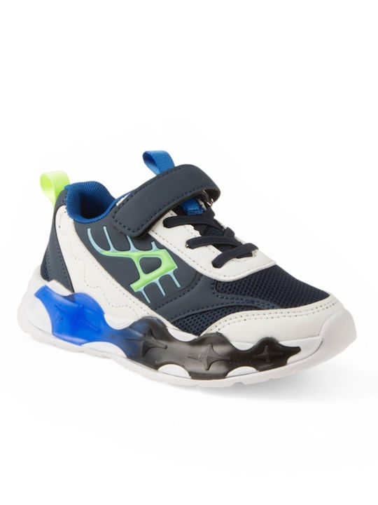 Παιδικά Sneakers με Σκρατς Μπλε