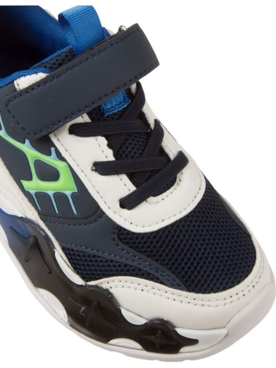 Παιδικά Sneakers με Σκρατς Μπλε