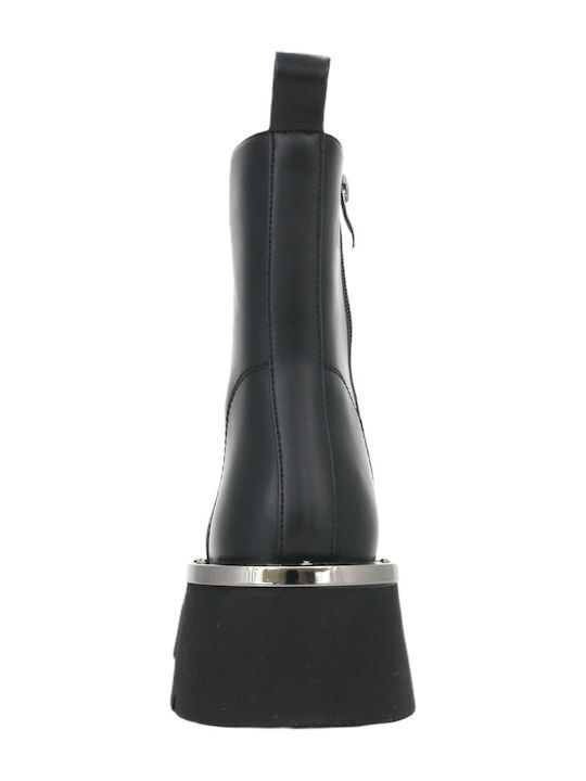 Stiefeletten Damen Schwarz