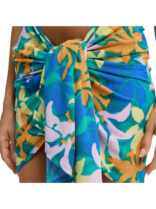 Billabong Wrapped Up Cover Up Agua Flores