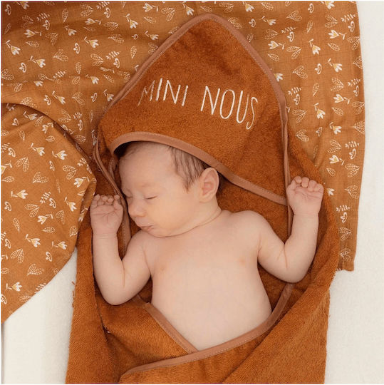 Trois Kilos Sept Baby Hooded Towel 70x70cm