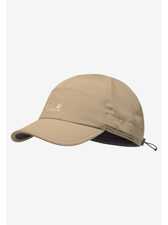 Jack Wolfskin Υφασμάτινo Ανδρικό Καπέλο Στυλ Bucket Καφέ