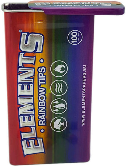 Elements Τζιβάνες Pre-rolled Tips Λευκό 100τμχ