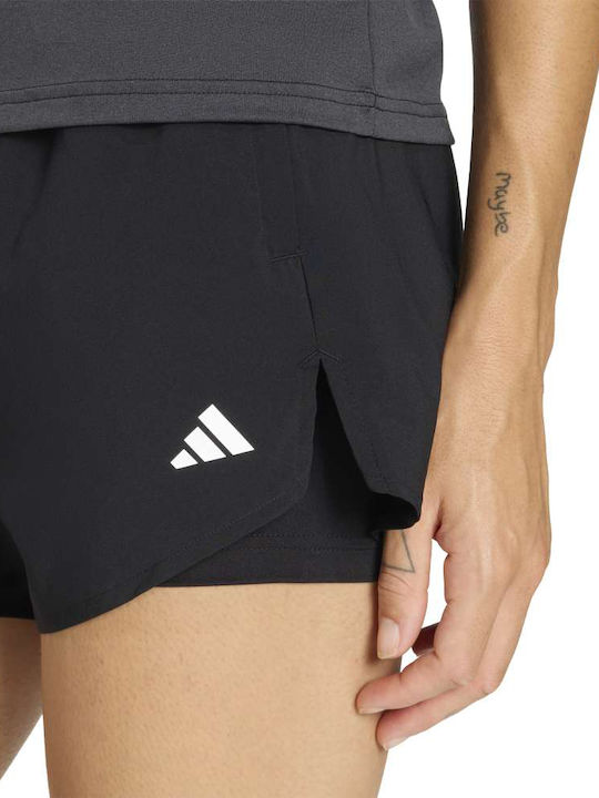 Essentials Damen-Shorts Aktivbekleidung Schwarz