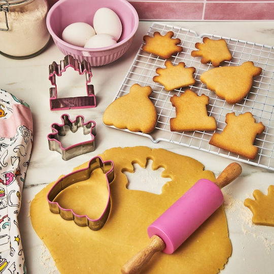Princess Cutter Rolling Pin Set Wilton