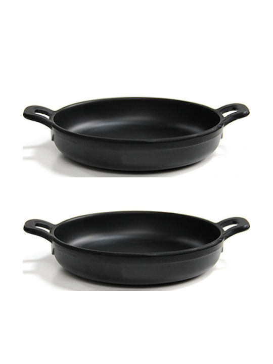 Raki Melamine Black Serving Platter