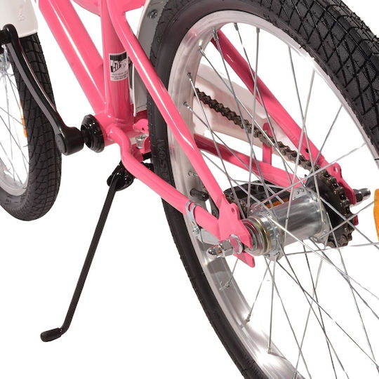 Enero 20 Zoll Kinderfahrrad BMX mit Aluminiumrahmen Rosa