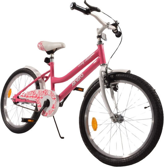 Enero 20 Zoll Kinderfahrrad BMX mit Aluminiumrahmen Rosa