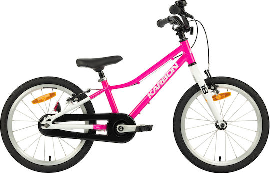Karbon Bicicletă Copii 18" BMX cu Cadru din Aluminiu Roz