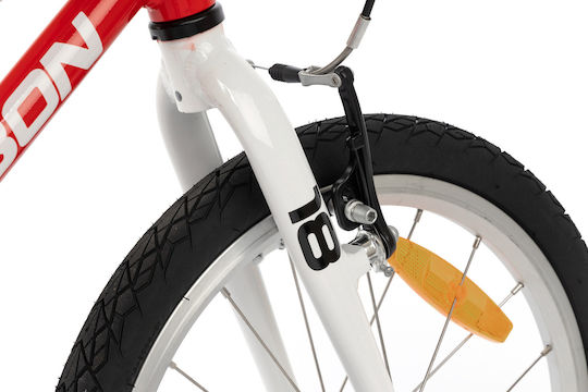 Karbon 18" Παιδικό Ποδήλατo BMX με Σκελετό Αλουμινίου Κόκκινο