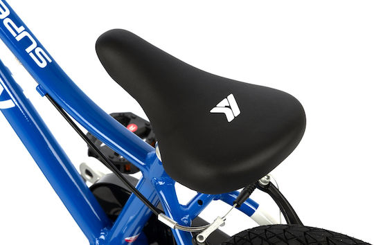 Karbon 18" Kinderfahrrad BMX mit Aluminiumrahmen Blau