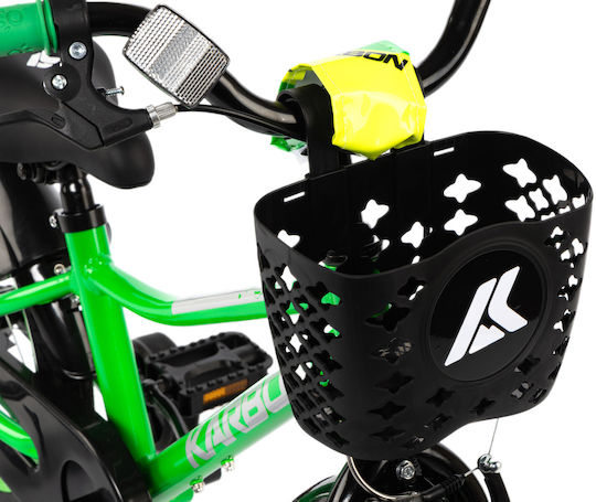 Karbon 16" Kinderfahrrad BMX mit Aluminiumrahmen 2026 Grün