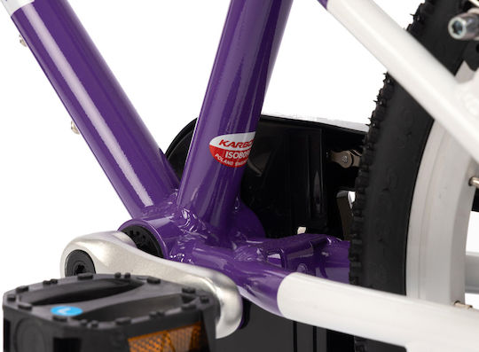 Karbon 16" Παιδικό Ποδήλατo BMX με Σκελετό Αλουμινίου (2026) Μωβ