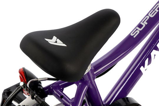 Karbon 14" Детско Колело BMX с Алуминиева Рамка 2025 Лилаво