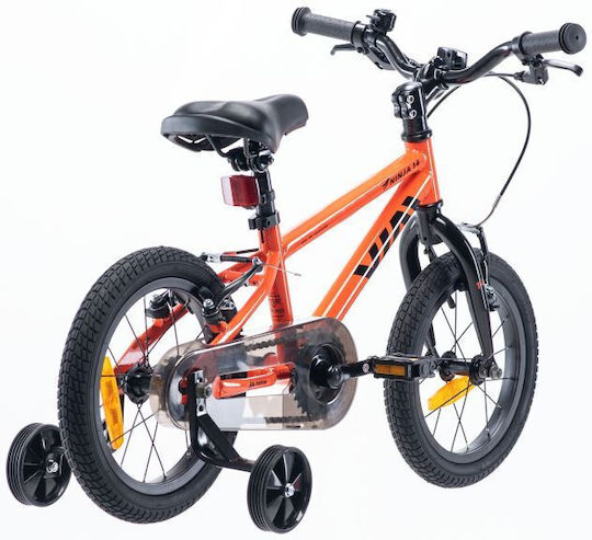 Martes Ninja 14" Παιδικό Ποδήλατo BMX Πορτοκαλί