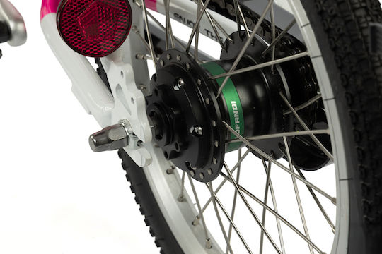 Karbon 16" Παιδικό Ποδήλατo BMX με Σκελετό Αλουμινίου (2026) Ροζ