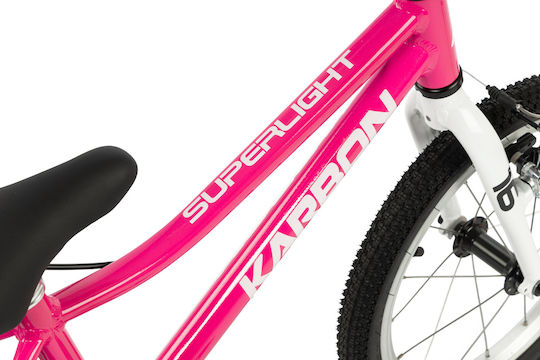 Karbon 16" Παιδικό Ποδήλατo BMX με Σκελετό Αλουμινίου (2026) Ροζ
