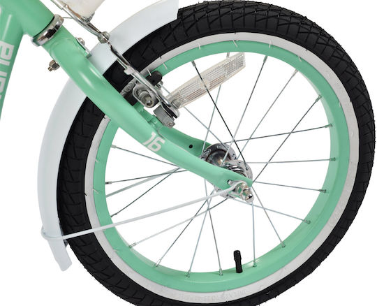 Indiana Pretty 16" Παιδικό Ποδήλατo BMX Πράσινο