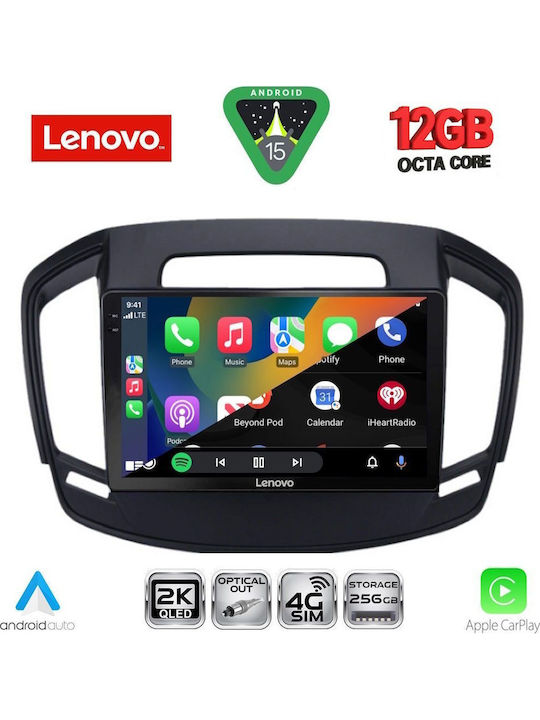 Lenovo Car Audio System for Opel Insignia 2014-2017 Bluetooth USB Wi-Fi GPS Apple CarPlay Android Auto with 9 Inch Touch Screen LENOVO SSZ 12492 CPA