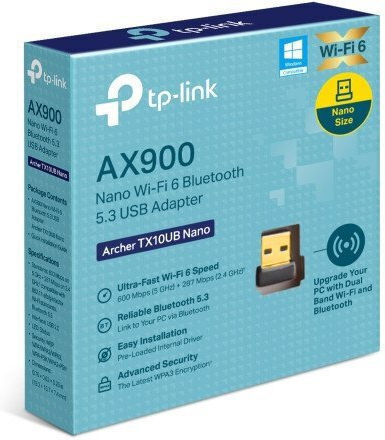 TP-LINK Nano Drahtloser USB Netzwerkadapter 600Mbps