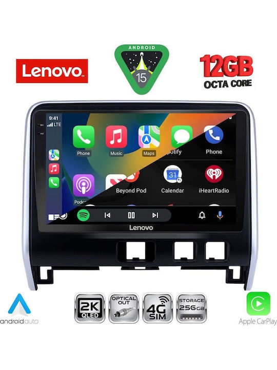 Lenovo Car Audio System for Nissan Serena 2016-2022 Bluetooth USB WiFi GPS Apple CarPlay Android Auto with 10" Touch Screen
