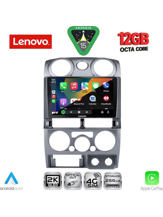 Lenovo Car Audio System Isuzu D-Max 2008-2012 Bluetooth USB WiFi GPS Apple CarPlay Android Auto with 9" Touch Screen