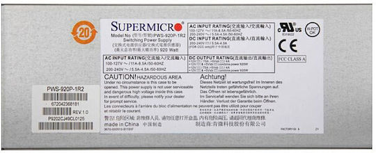 Supermicro Stromversorgung PWS-920P-1R2
