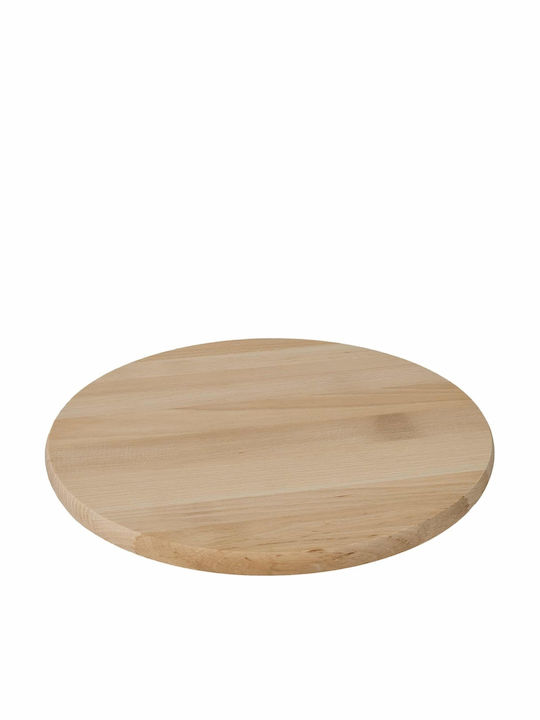 Drehendes Hölzernes Servierplatte 30cm Drehendes Hölzernes Servierplatte 30cm