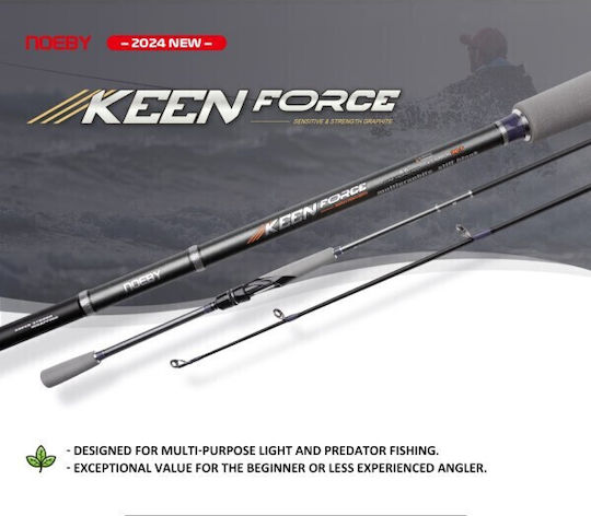 Προσφορα Σετ Ψαρέματος Lrf Καθετής Καλάμι Noeby Keen Force 2.29m C.w:2-10 Gr Μηχανισμός Ryobi Virtus 1000