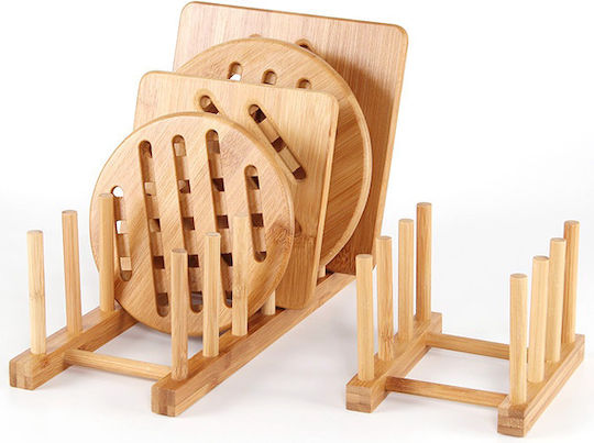 Raki Cabinet Dish Rack Wooden 10x21cm