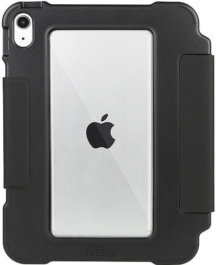 Tucano Flip Cover Ανθεκτική Μαύρη (iPad 2022 10.9'')