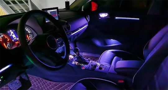 Diq Ambient Audi A3 8v Dyn Digital Iq Dynamic Ambient Light Audi A3 Mod 2013-2021 25 Lights Airvent