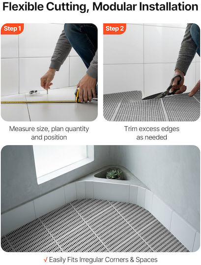 Vevor Pool Ground Pad with Height 90cm Gray