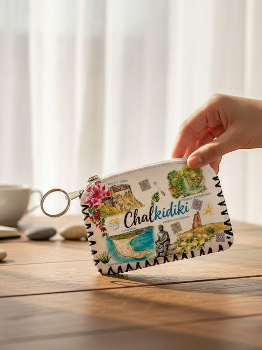 Портфейл Souvenir Ключодържател Комплект 10бр Pvc Chalkidiki 14*9cm 871740