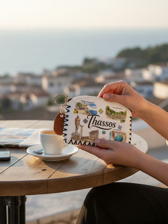 Портфейл Souvenir Ключодържател Комплект 10 Броя PVC Thassos 14*9cm 871752