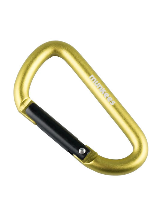 Munkees Carabiner D Shape 8x80mm 3208