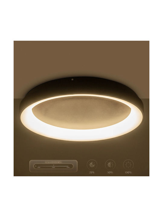 kelvo Salem Ceiling Light 60cm White with Integrated LED