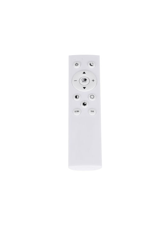 kelvo Salem Ceiling Light 60cm White with Integrated LED
