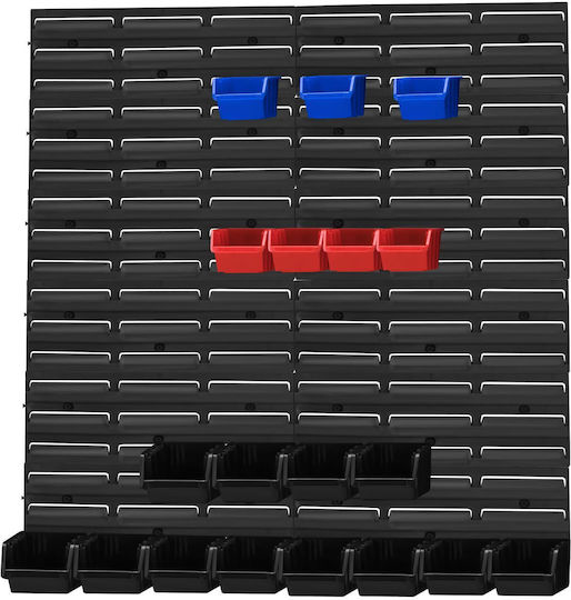 Kraft&dele Πίνακας Οργάνωσης Εργαλείων Τοίχου 78 X 78 82 Σκαφάκια Αποθήκευσης Kd-11864